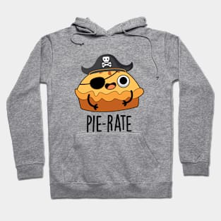 Pie-rate Cute Pirate Pie Pun Hoodie